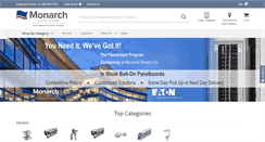 Desktop Screenshot of monarchelectric.com